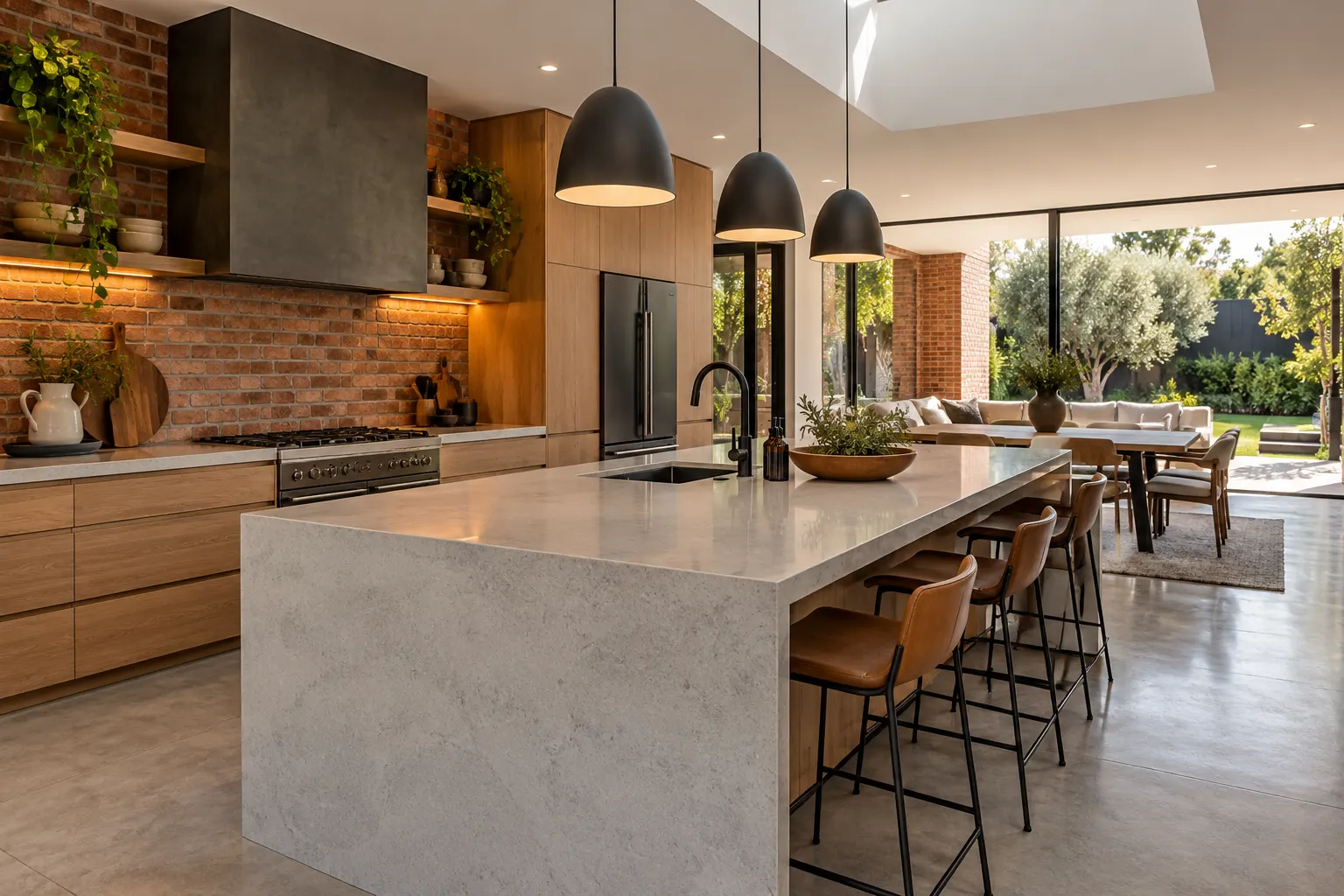 Kitchen after the renovation